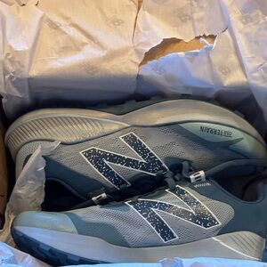 New Balance Teal and Gray Running Shoes